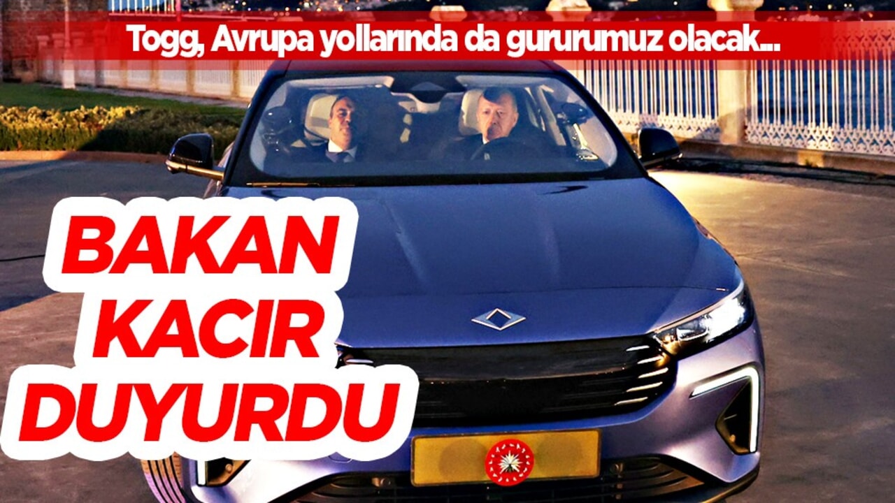 Bakan Kacır'dan Togg'a ilişkin paylaşım: Şimdi yeni bir sayfa açıyoruz! Cumhurbaşkanı Erdoğan'a T10F'nin ilk teslimatı yapıldı