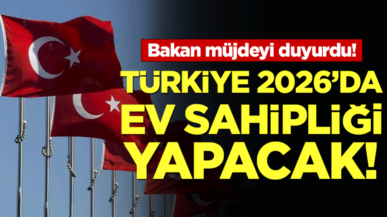 Bakan Müjdeyi duyurdu! Türkiye 2026'da ev sahibi olacak!