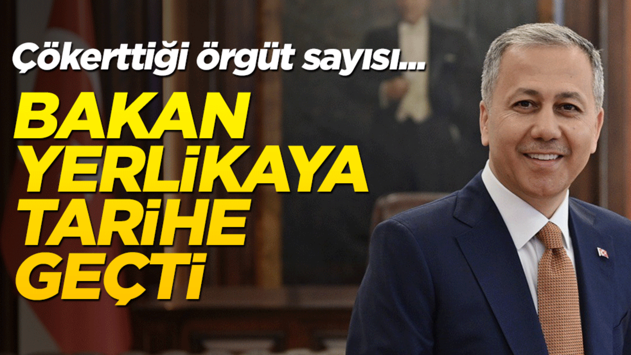 Bakan Yerlikaya döneminde 267 uyuşturucu organize suç örgütü çökertildi