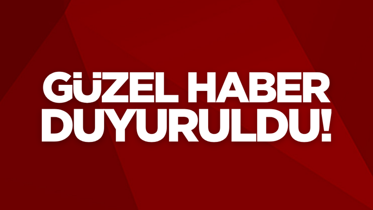 Bakan Yumaklı, güzel haberi duyurdu!