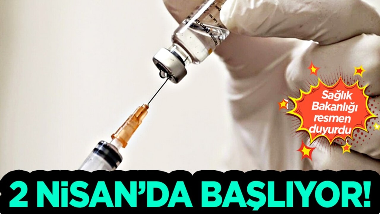 Bakanlık açıkladı: Artık bu aşı da yapılacak...