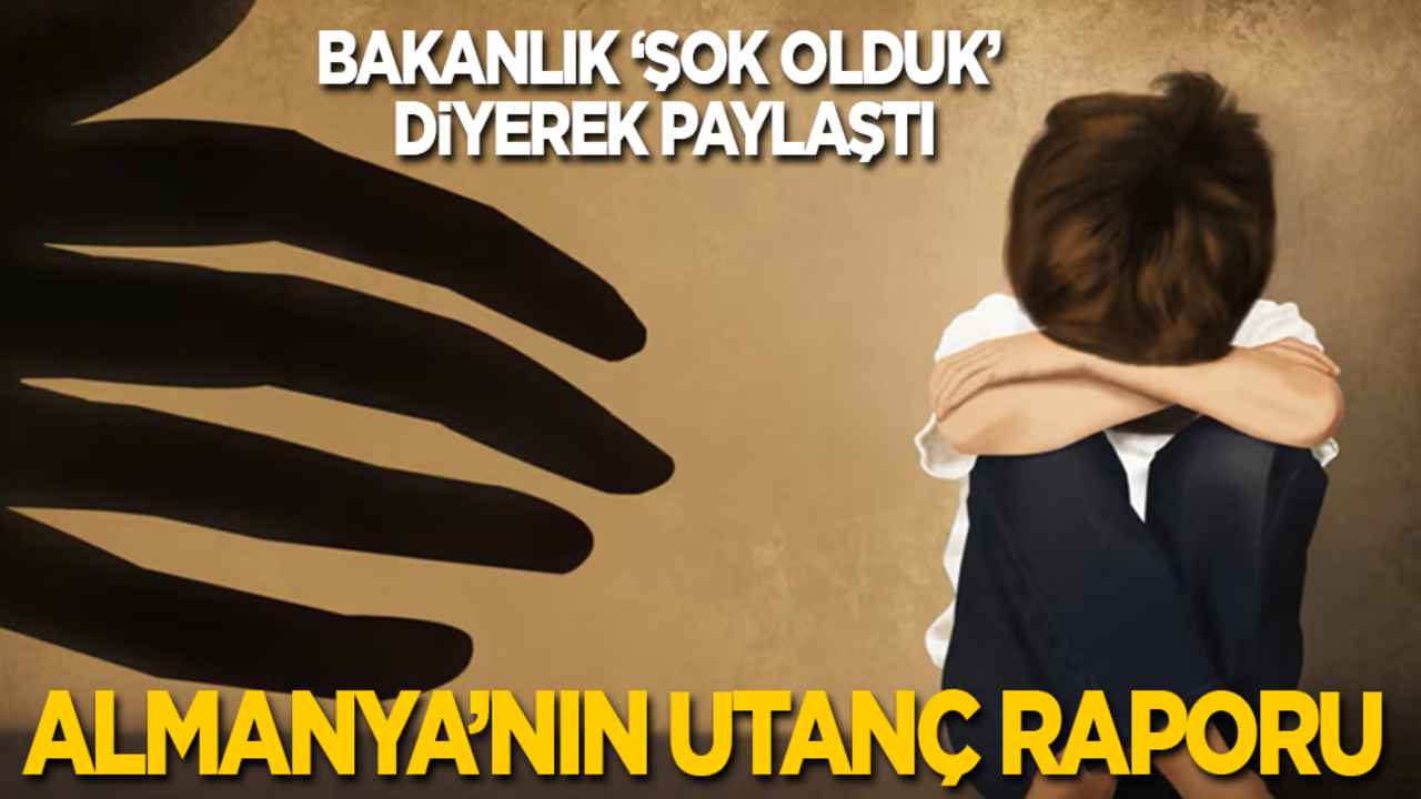 Bakanlık ‘şok olduk’ diyerek paylaştı: Almanya'nın utanç raporu