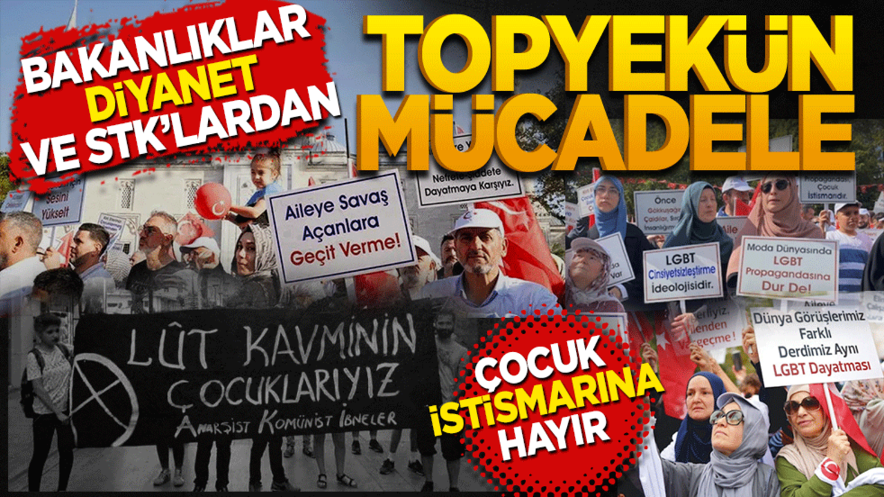 Bakanlıklar, Diyanet ve STK’lardan topyekûn mücadele! Çocuk istismarına hayır