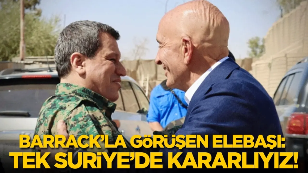 Barrack’la görüşen elebaşı Abdi: Tek Suriye’de kararlıyız