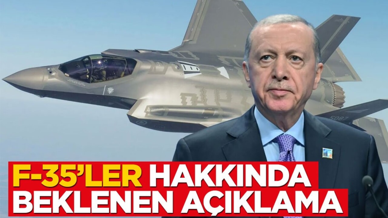 Başkan Erdoğan'dan F-35 açıklaması