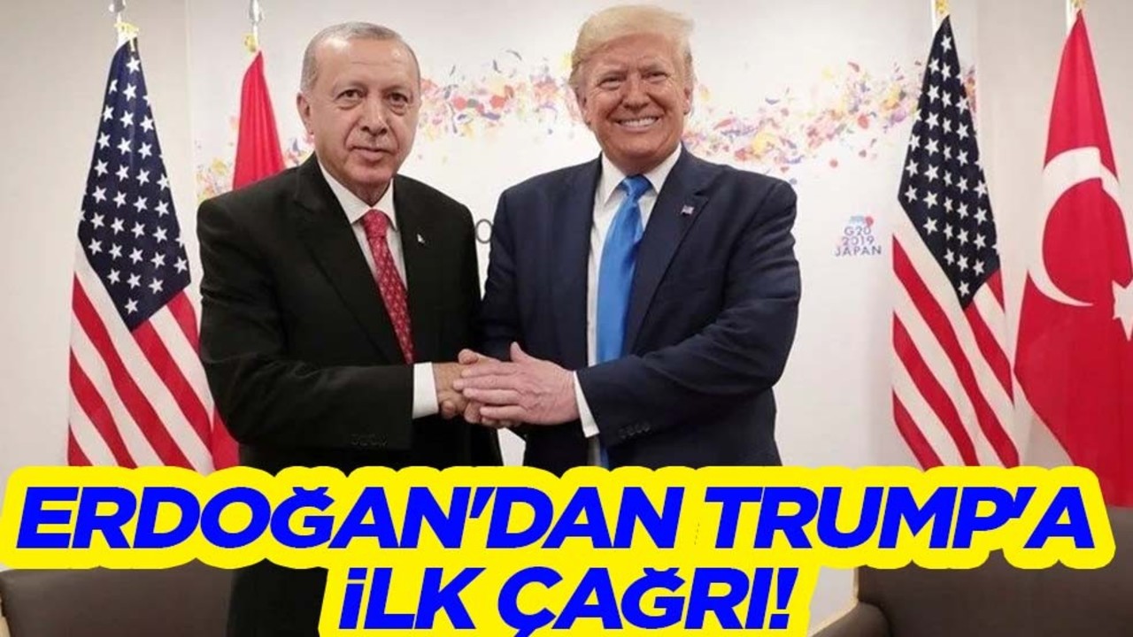 Başkan Erdoğan'dan Trump'a ilk çağrı: İnanıyorum... Elini taşın altına koy