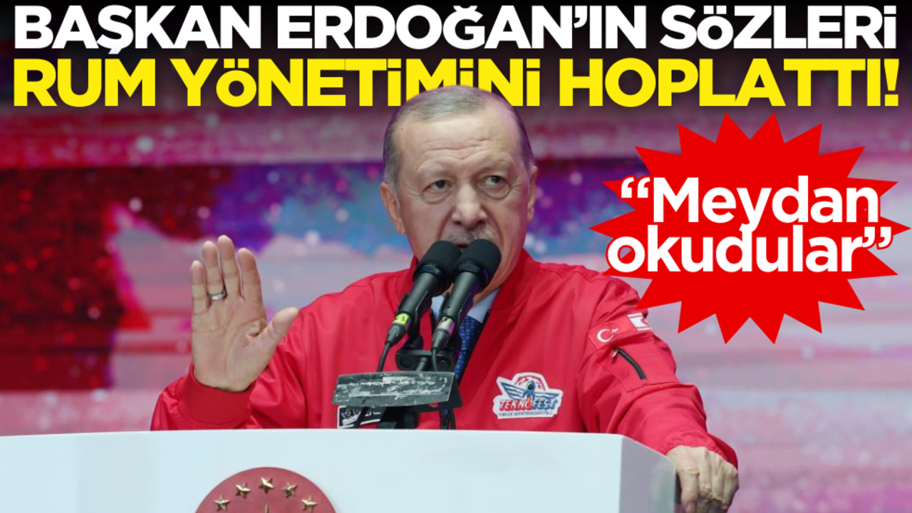 Başkan Erdoğan’ın Kuzey’deki sözleri Rum Kesimi’ni hoplattı! "Meydan okudular"