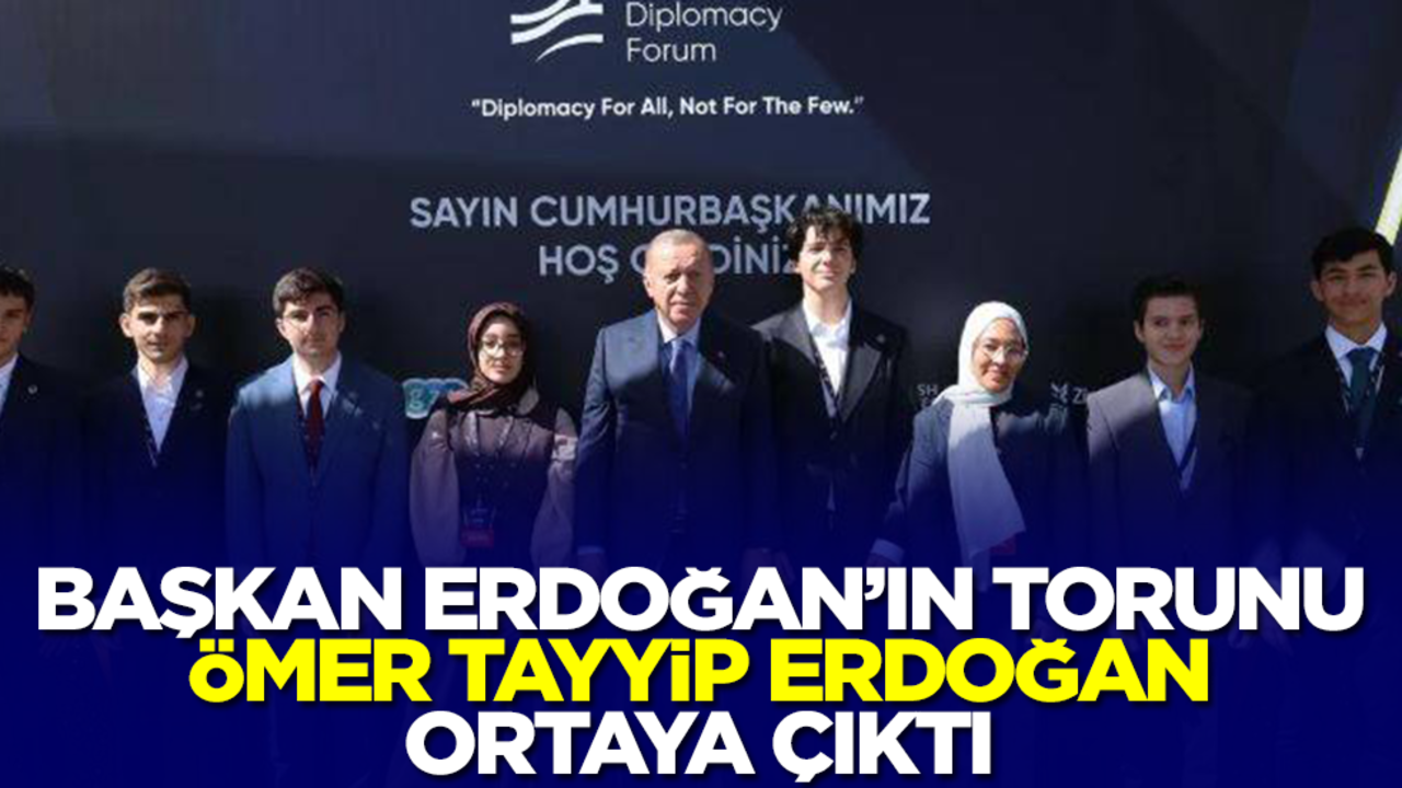Başkan Erdoğan'ın torunu Ömer Tayyip Erdoğan ortaya çıktı