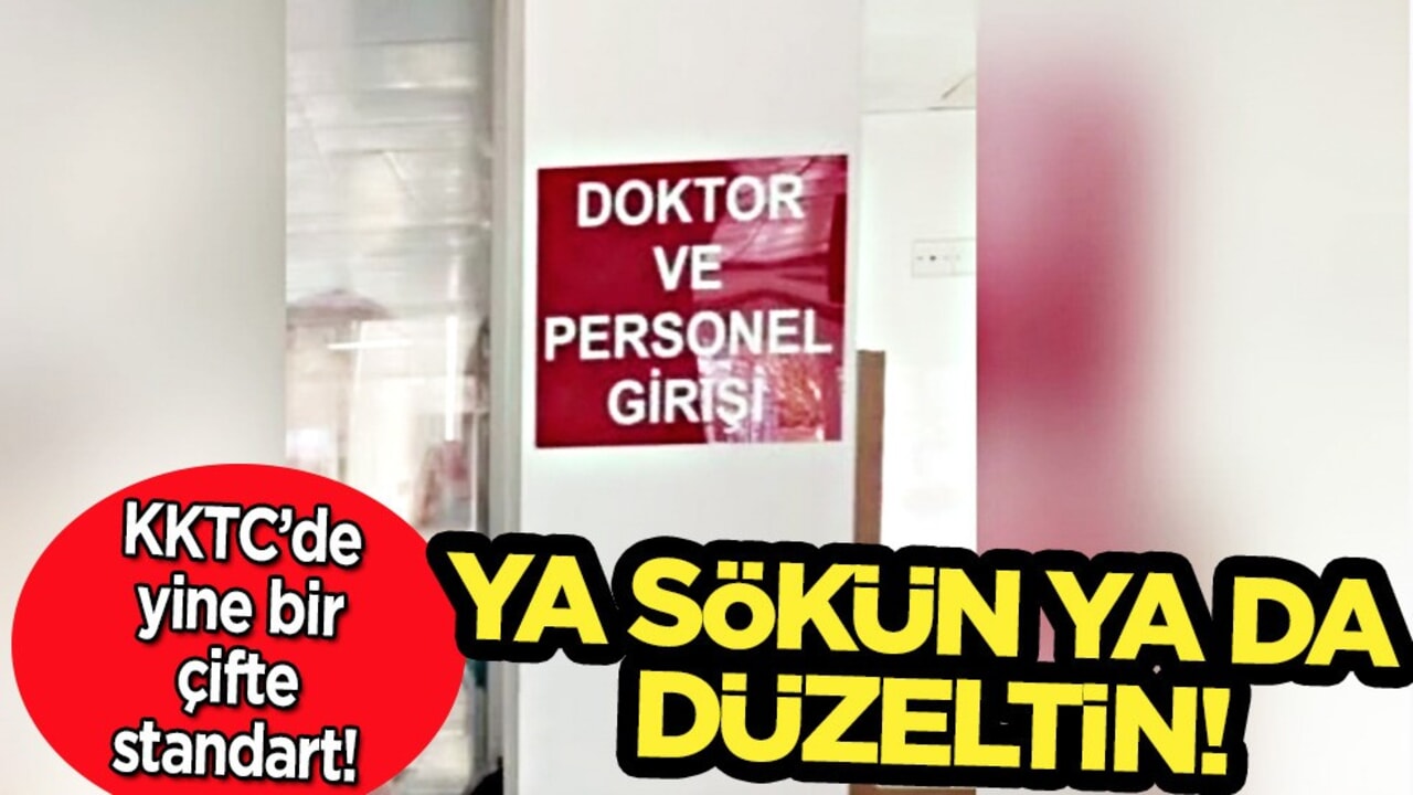  Başörtü skandalı sonrası Kıbrıs'ta yine skandal Lefkoşa Hastanesi’nde çifte standart eleştirisi