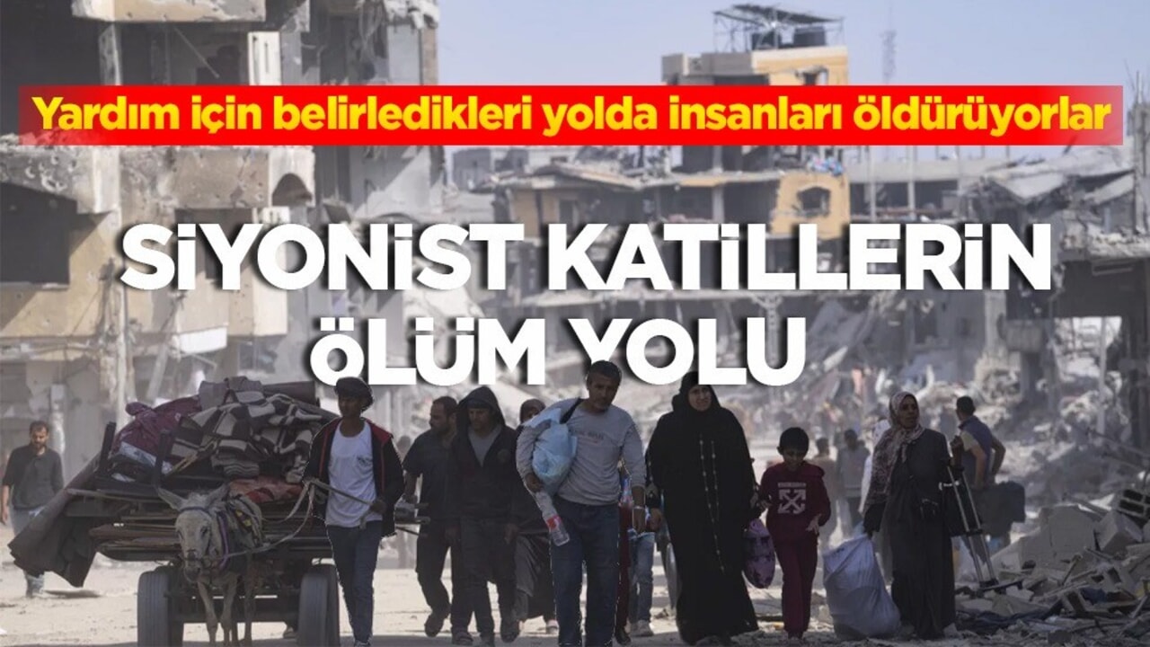 Batı destekli yardım tiyatrosu Gazze’de kan dökmeye devam ediyor!