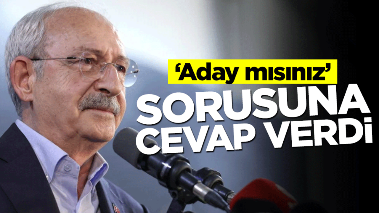 Bay Kemal'den "aday olacak mısınız" sorusuna cevap!