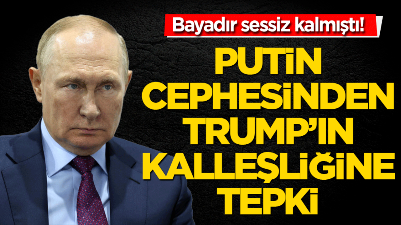 Bayadır sessiz kalmıştı! Putin cephesinden Trump’ın kalleşliğine tepki