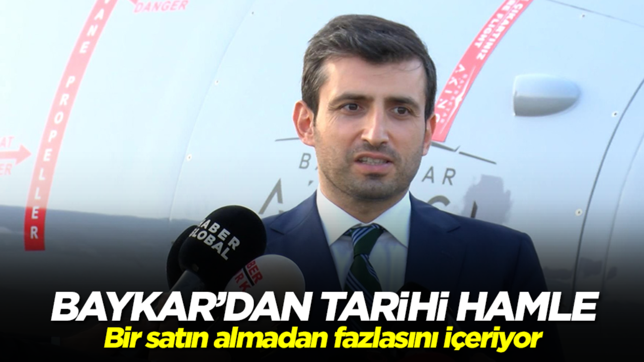 Baykar'dan tarihi hamle! Bir satın almadan fazlasını içeriyor