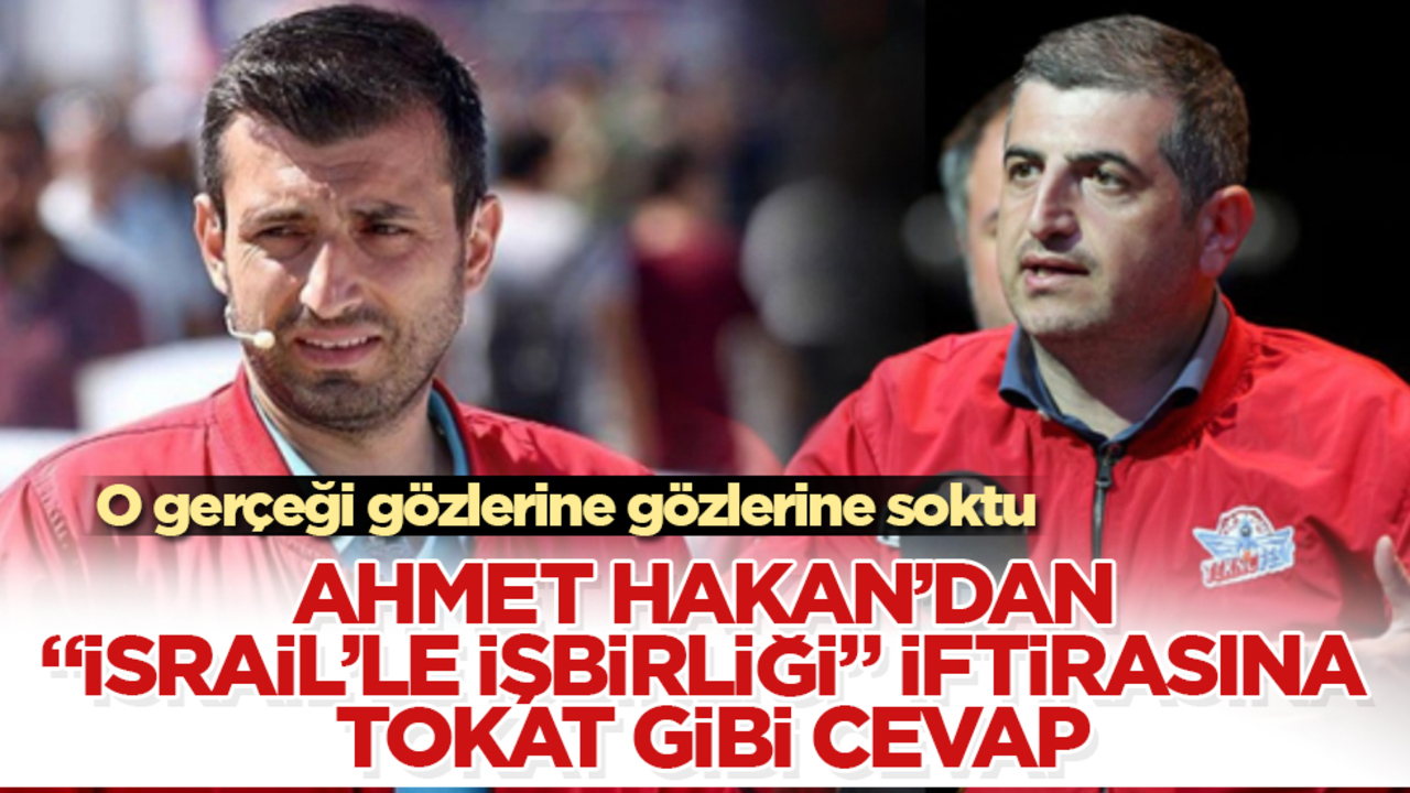 "Bayraktar, İsrail’le işbirliği yaptı" iftirasına Ahmet Hakan'dan tokat gibi cevap! O gerçeği gözlerine gözlerine soktu