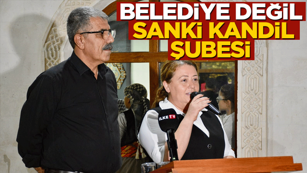 Belediye değil sanki Kandil şubesi