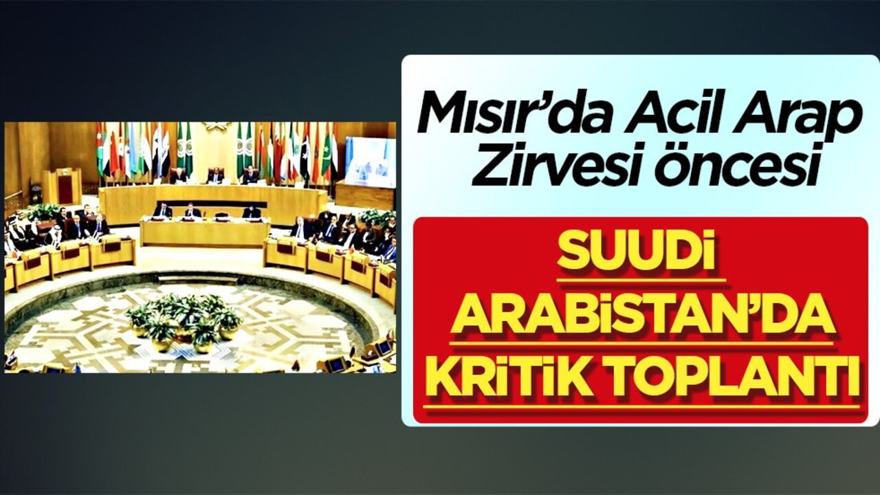 Beş Arap ülkesi Filistin'i görüşmek üzere toplanacak: Birliği'nden Suudiler de orada 