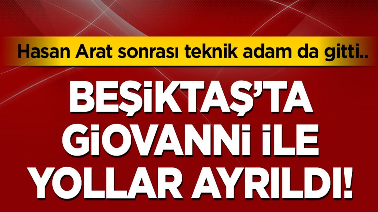 Beşiktaş, Giovanni van Bronckhorst dönemi resmen sona erdi!
