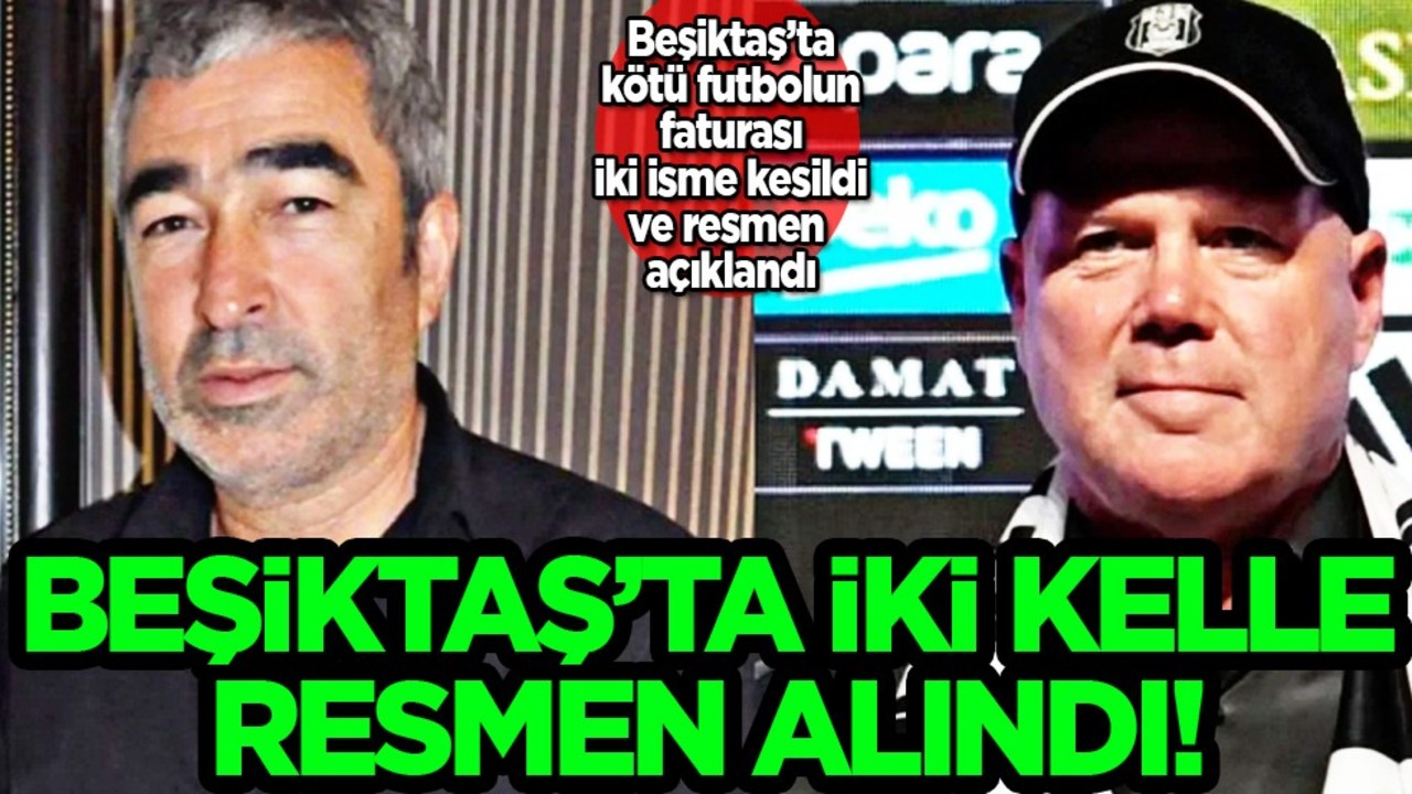 Beşiktaş'ta dehşet uyandıran karar! Futbol projesi çöktü: İki kelle resmen alındı: Sıra kimde?