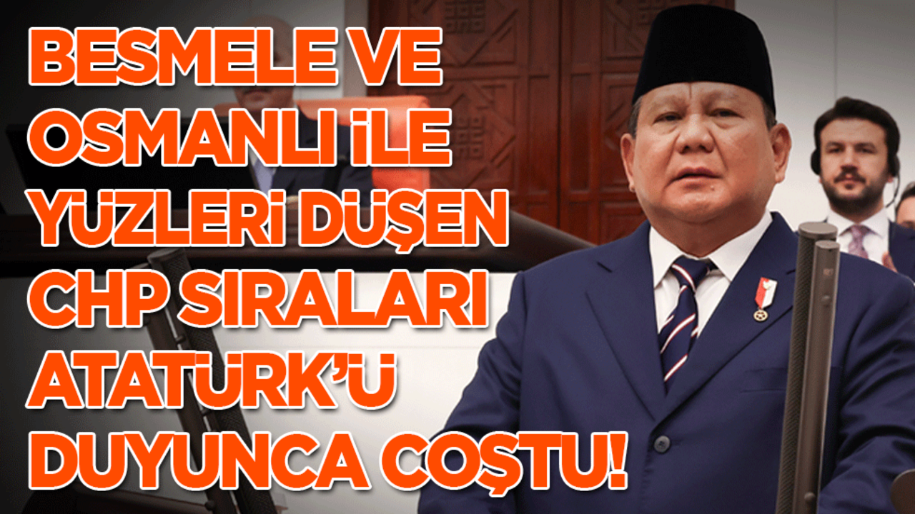 Besmele ve Osmanlı ile yüzleri düşen CHP’liler Atatürk’ü duyunca coştu!