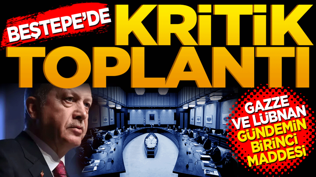 Beştepe’de kritik toplantı! O konu bugün kabinede görüşülecek