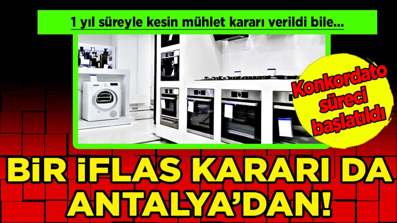 Beyaz eşya devi 'iflas' ediyor, konkordato talep etti! Milyonlarca evi süslüyordu!