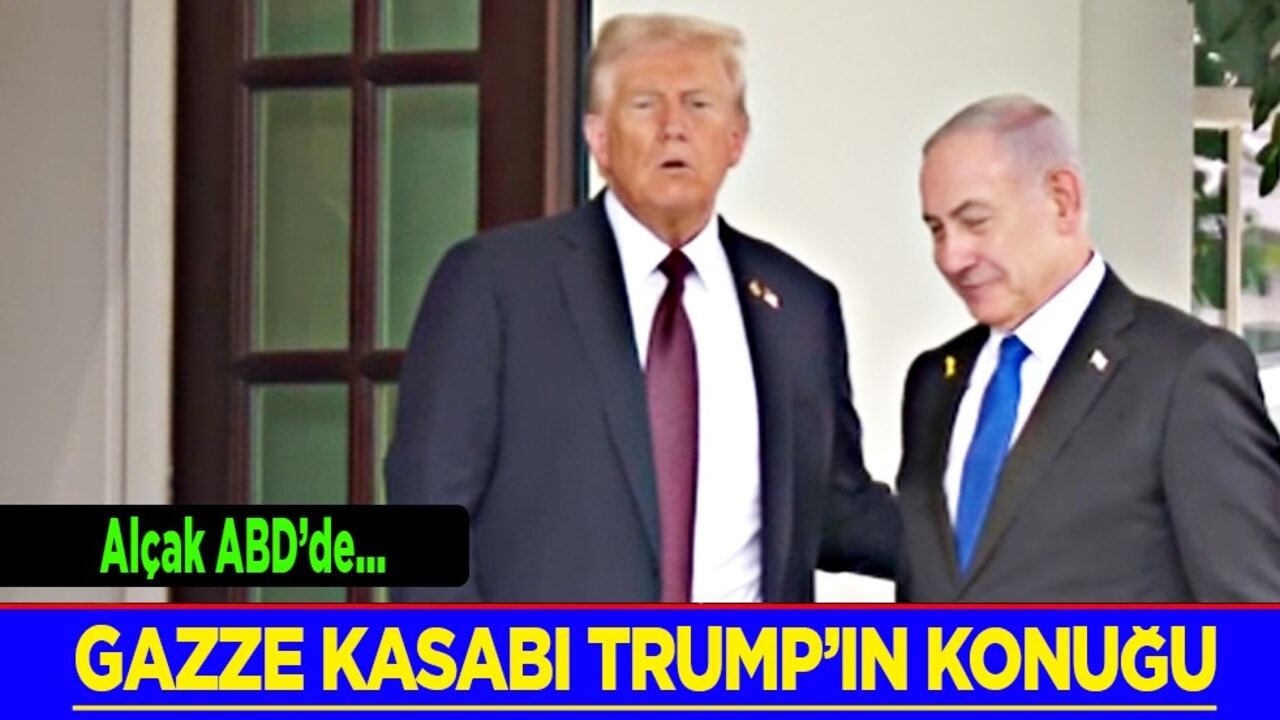 Beyaz Saray'da kritik Gazze zirvesi başladı! Trump-Netanyahu görüşmesi