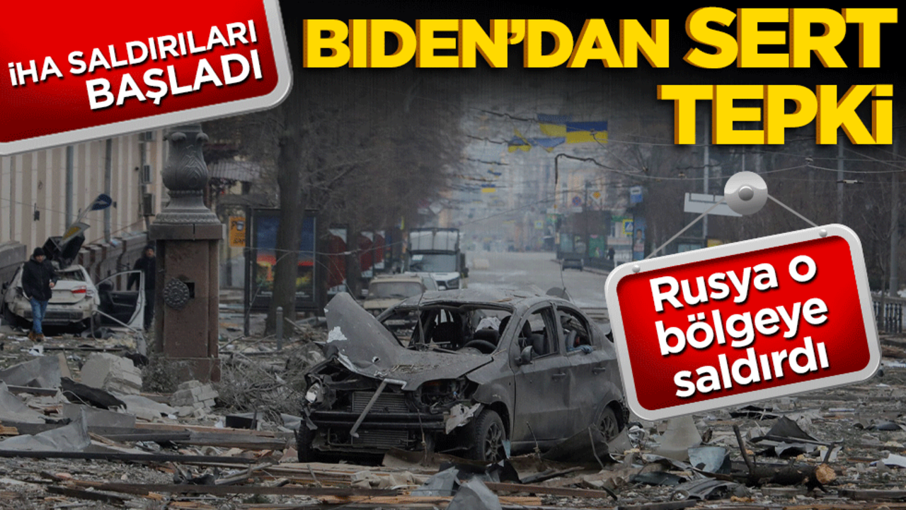 Biden'dan sert tepki! Rusya’nın Ukrayna’ya saldırısına ağır eleştiri