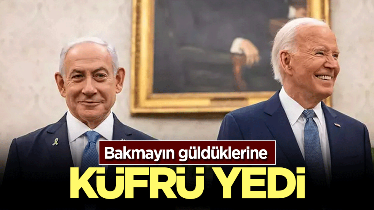 Biden'ın Netanyahu'ya küfür ettiği belirtiliyor