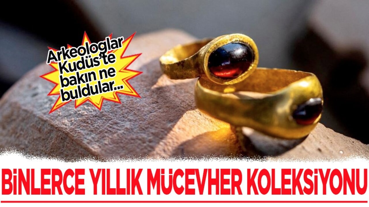 Bilim insanları Kudüs’te değerli altını ve mücevher buldu! Gündeme getirdi