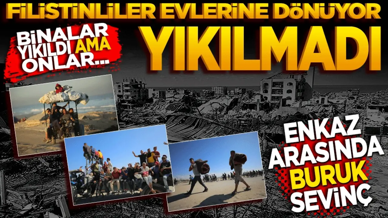 Binalar yıkıldı ama onlar yıkılmadı! Enkaz arasında buruk sevinç