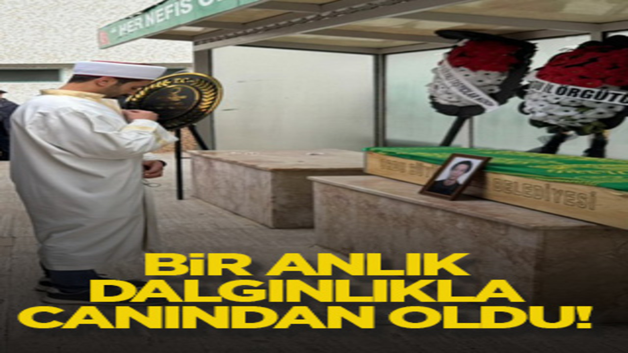 Bir anlık dalgınlıkla canından oldu!