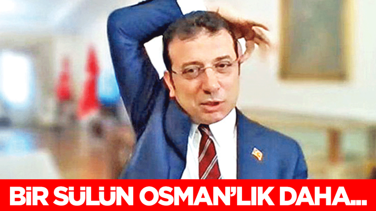 Bir Sülün Osman’lık daha...