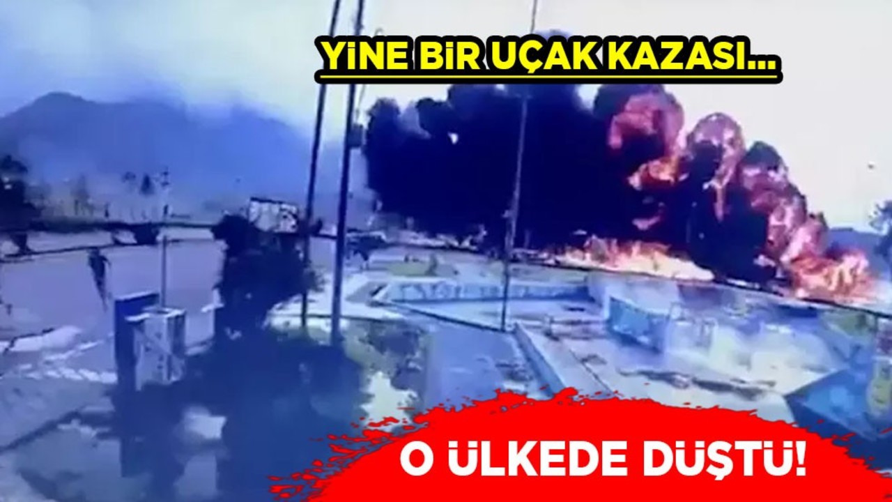 Bir uçak kazası! Brezilya uçağı düştü: Pilot öldü, çok sayıda yaralı var! Sıcak saatler