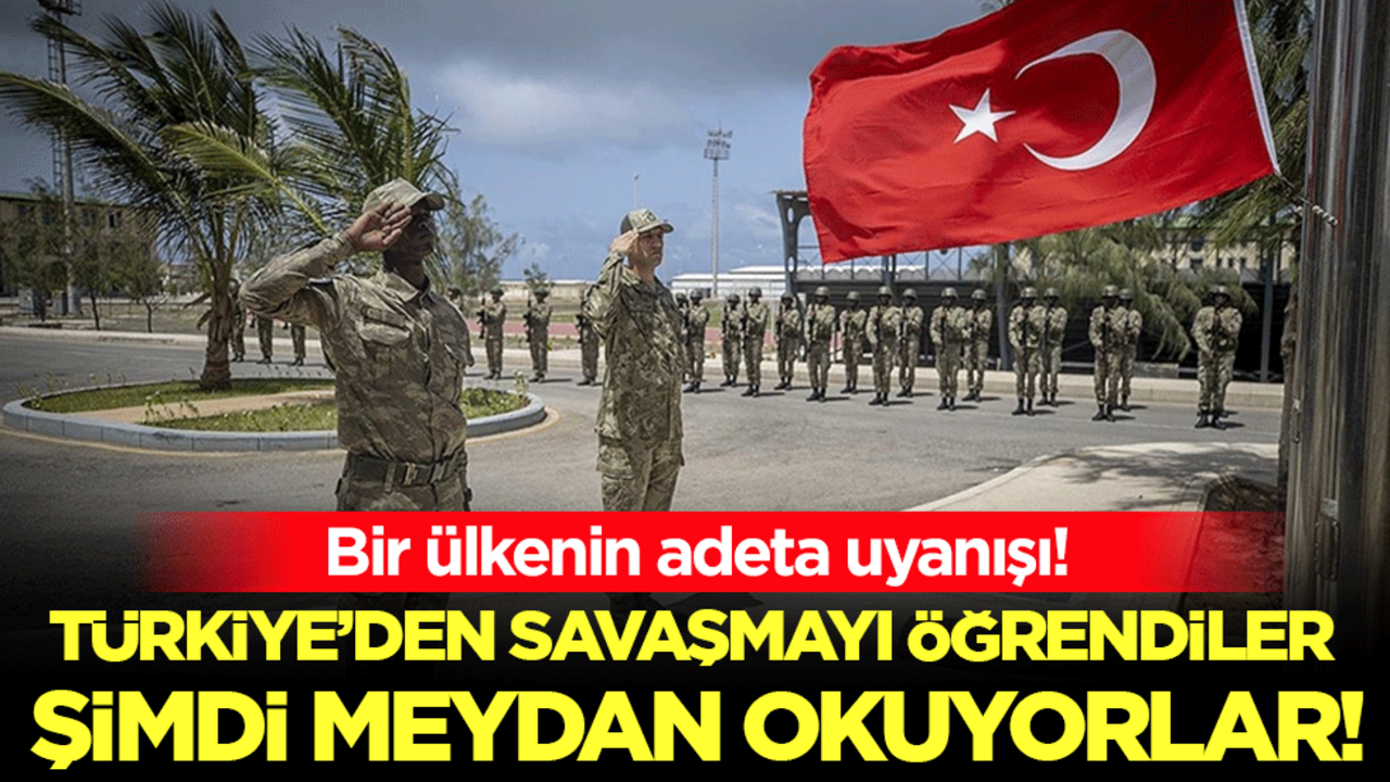 Bir ülkenin adeta uyanışı: Türkiye'den savaşmayı öğrendiler şimdi meydan okuyorlar!