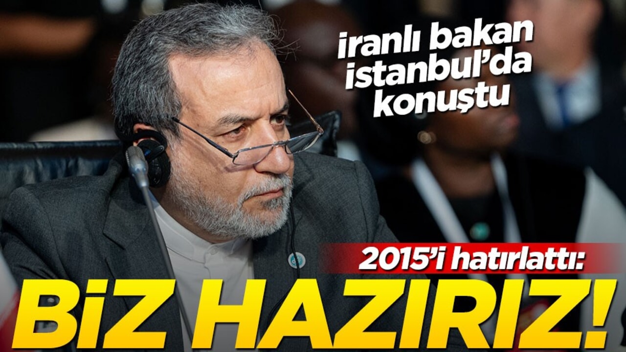 "Biz hazırız!" İstanbul’da konuşan İranlı Bakan Erakçi’den savaş çıkışı