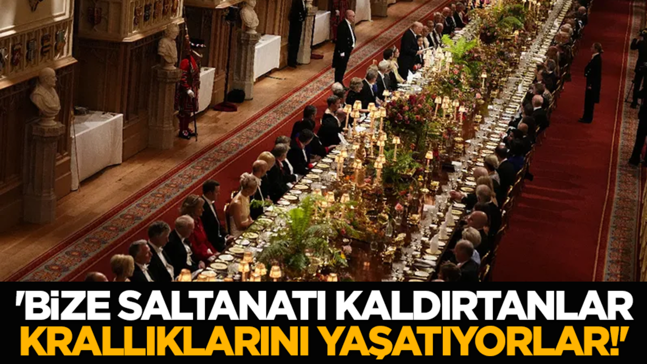 'Bize saltanatı kadırtanlar krallıklarını yaşatıyorlar!'