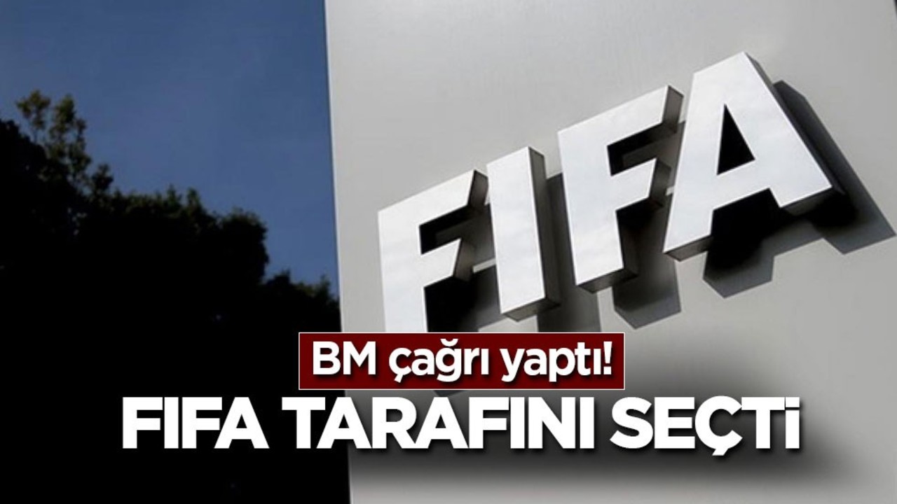 BM çağrı yaptı! FIFA tarafını seçti! Katillere arka çıktı