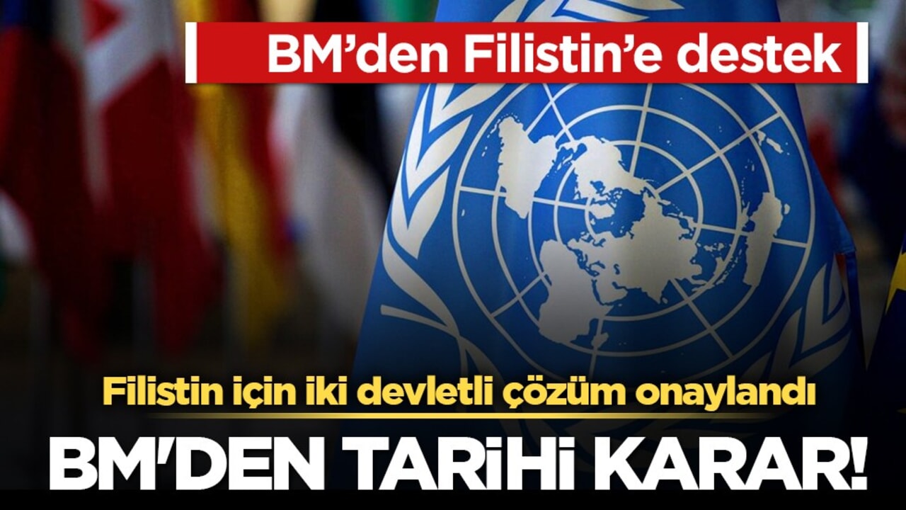 BM'den Filistin'de iki devletli çözüm adımı