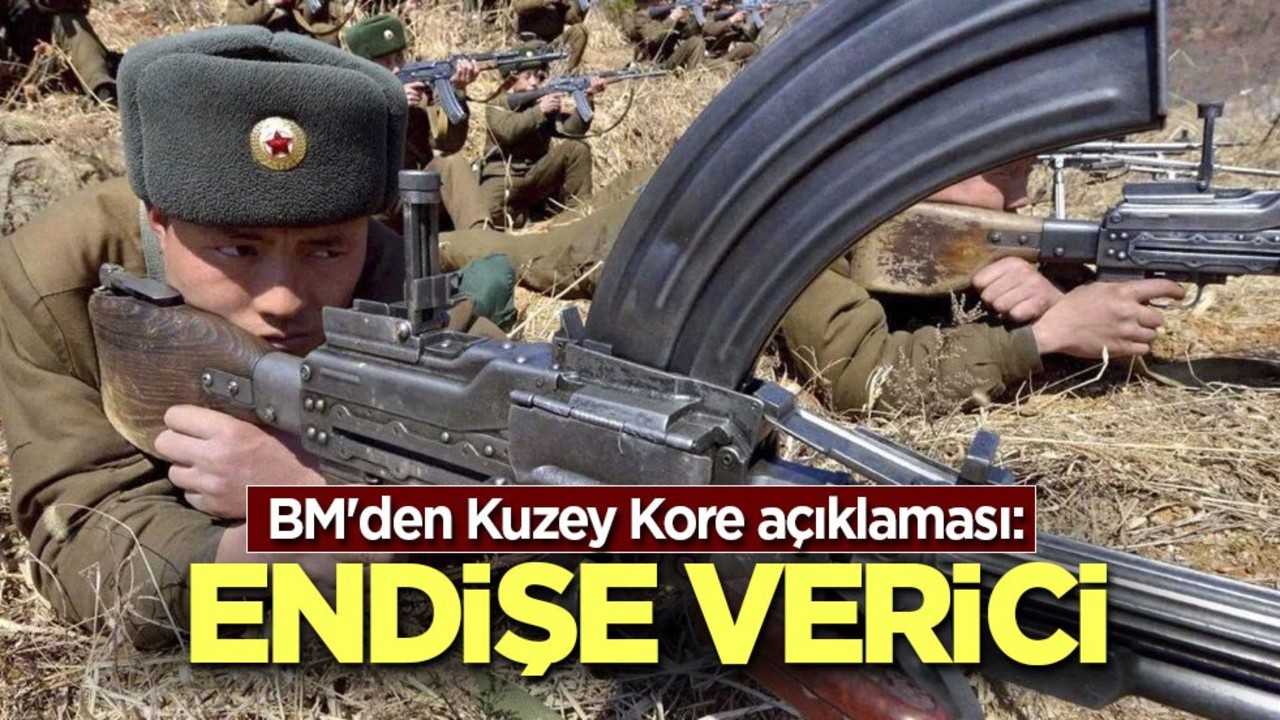 BM'den Kuzey Kore açıklaması: Endişe verici