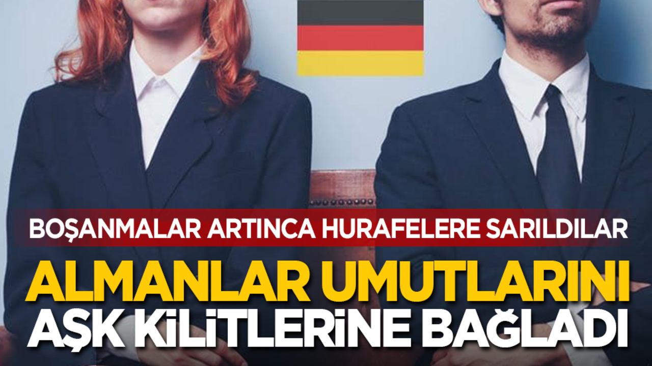Boşanmalar artınca hurafelere sarıldılar: Almanlar umutlarını aşk kilitlerine bağladı