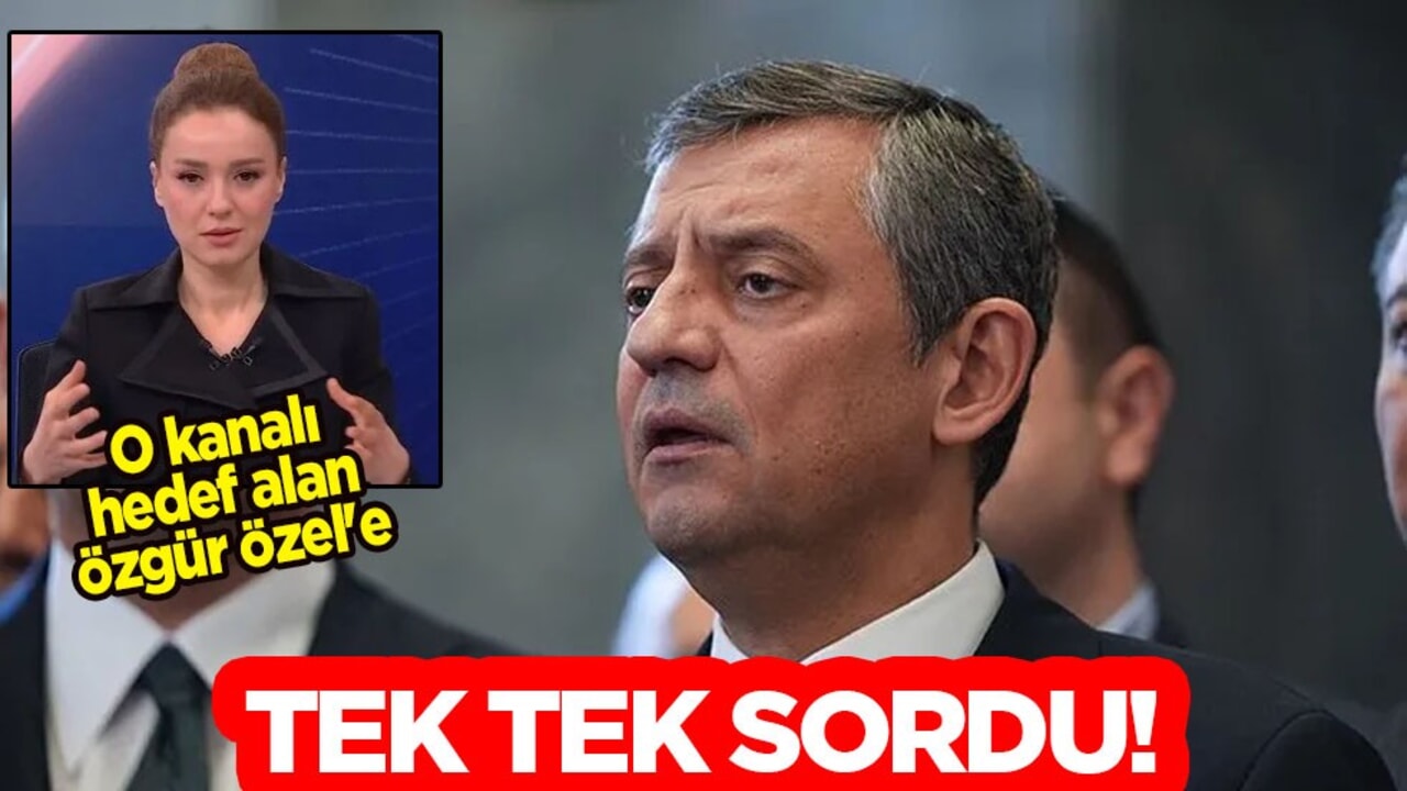 Boykot' çağrısı sonrası Özgür Özel'e sormak istiyorum diyerek canlı yayında ateş püskürdü!