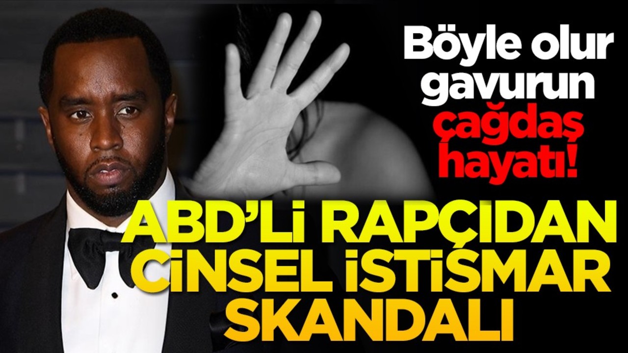 Böyle olur gavurun çağdaş hayatı! ABD'li rapçiden cinsel istismar skandalı