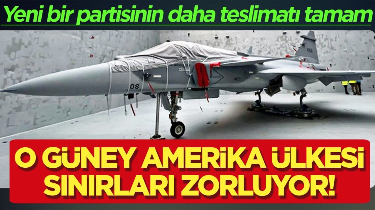 Brezilya’ya Gripen E savaş uçağı teslimatı sürüyor! 9 adet satın aldı! Dev satış, milyar dolara satın alacak... O gelişme