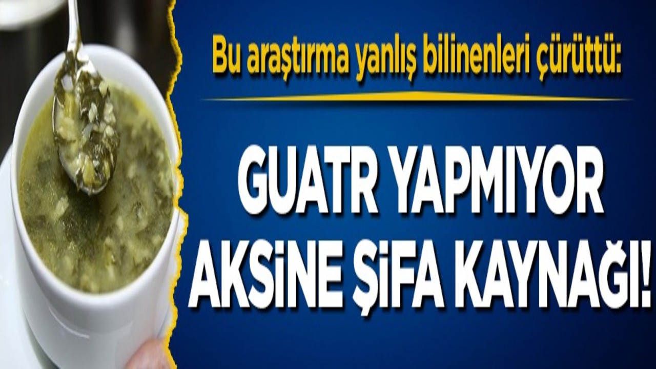 Bu araştırma yanlış bilinenleri çürüttü: Guatr yapmıyor aksine şifa kaynağı!