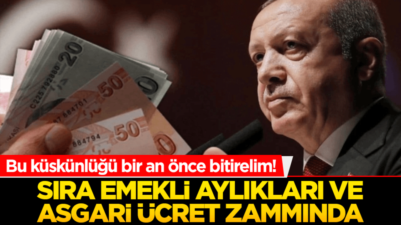 Bu küskünlüğü bir an önce bitirelim! Sıra emekli aylıkları ve asgari ücret zammında