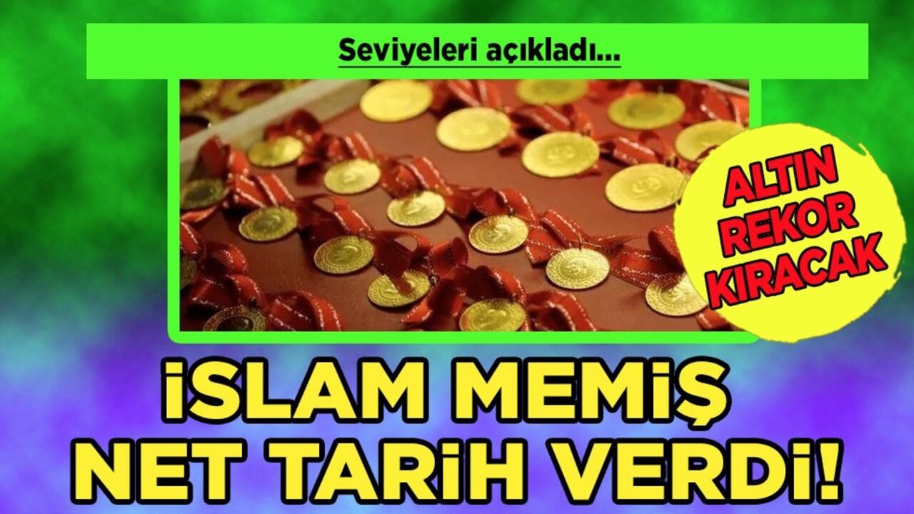 İslam Memiş: Gram altın 4000 sonra 4500 TL olacak! Bunu yapmak para kazandıracak!