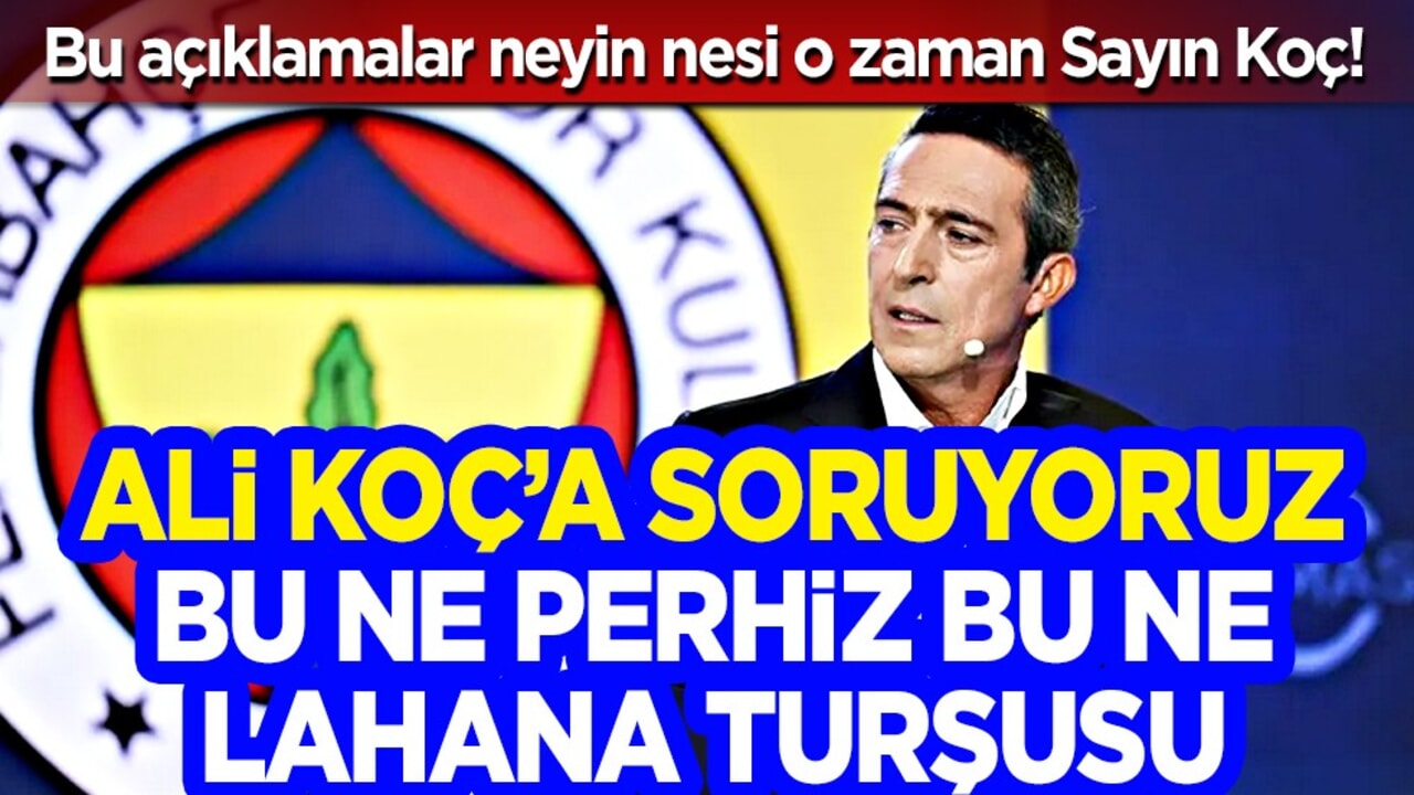 'Burnundan kıl aldırmayan' menajere ne oldu Sayın Koç! Bu da neyin nesi böyle…
