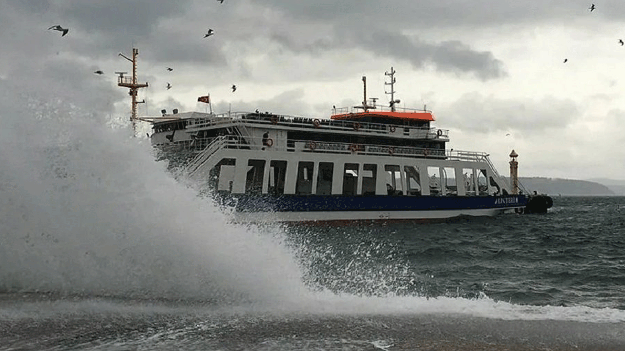 Bursa Deniz Otobüslerinin 8 seferi iptal edildi