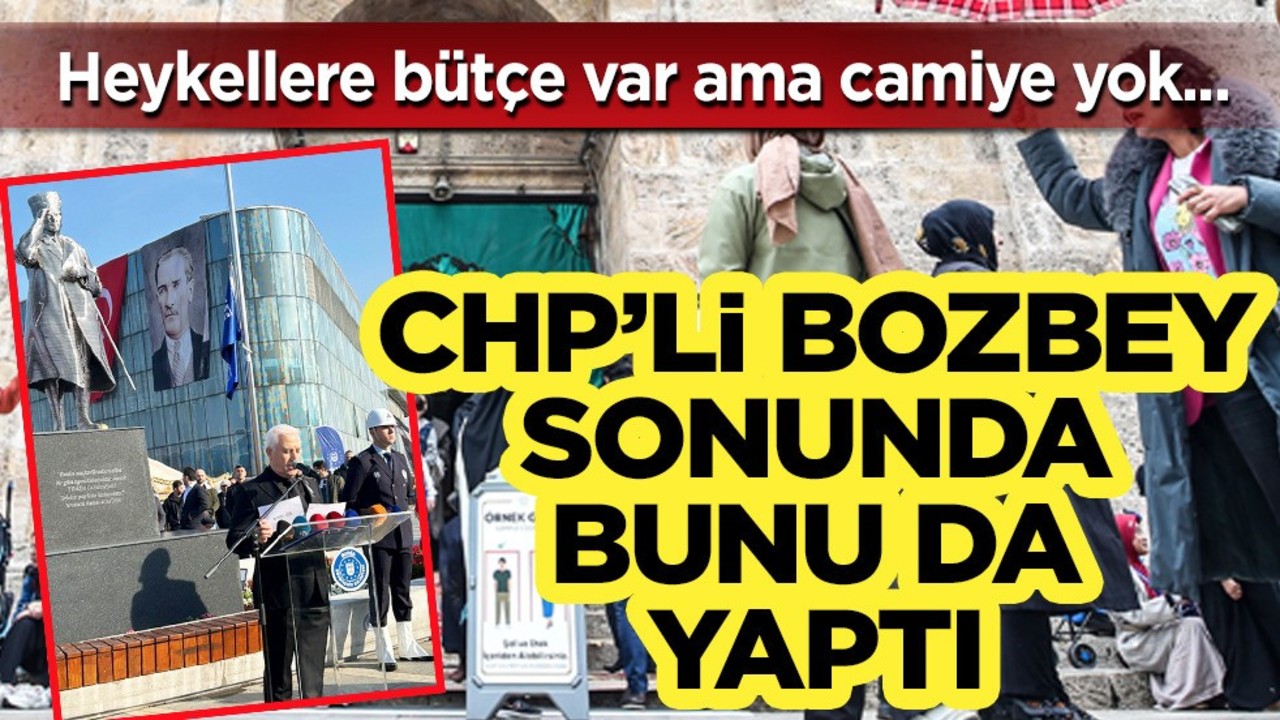 Bursa'da camiler için Bozbey hizmete son vermişti! AK Partili isim fena kızdı