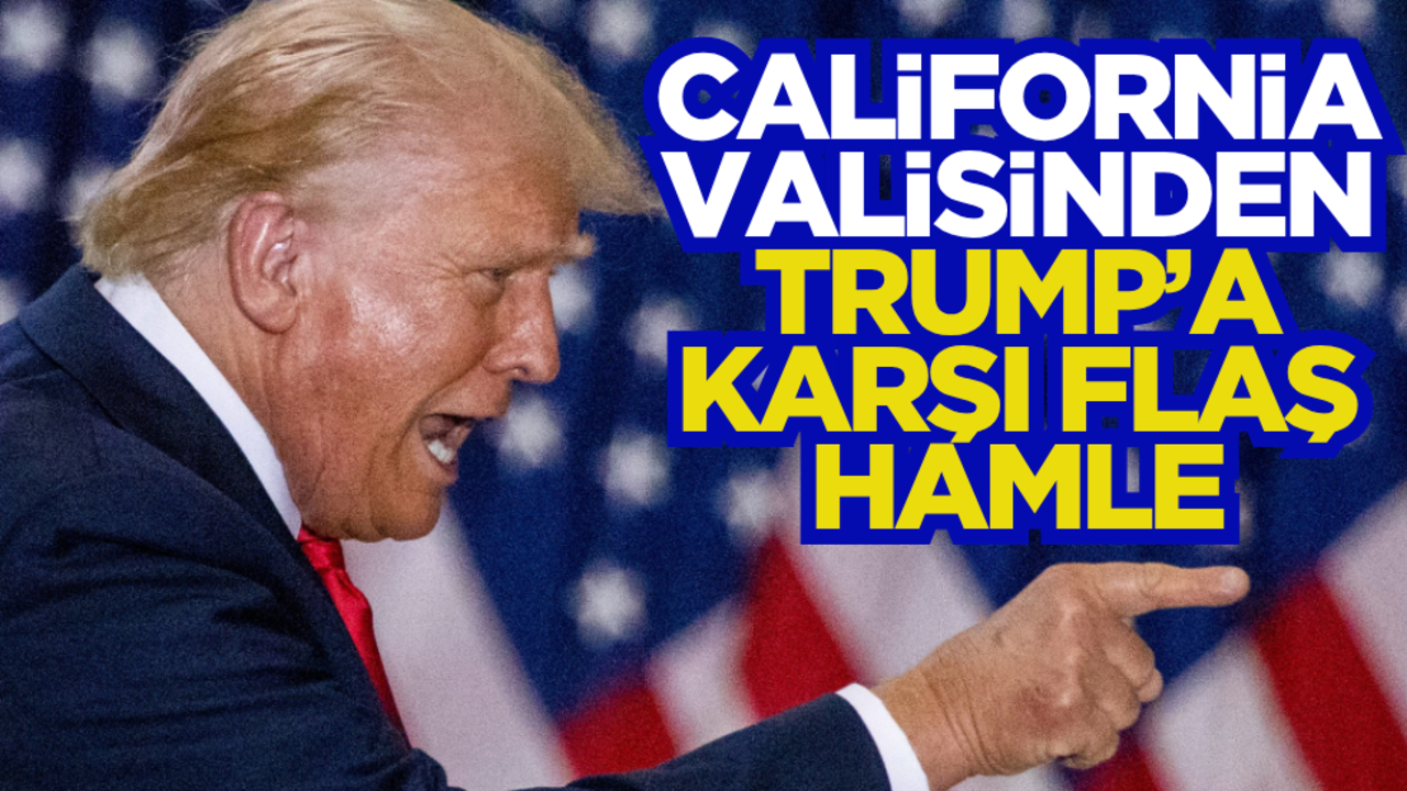California Valisinden Trump'a şok!